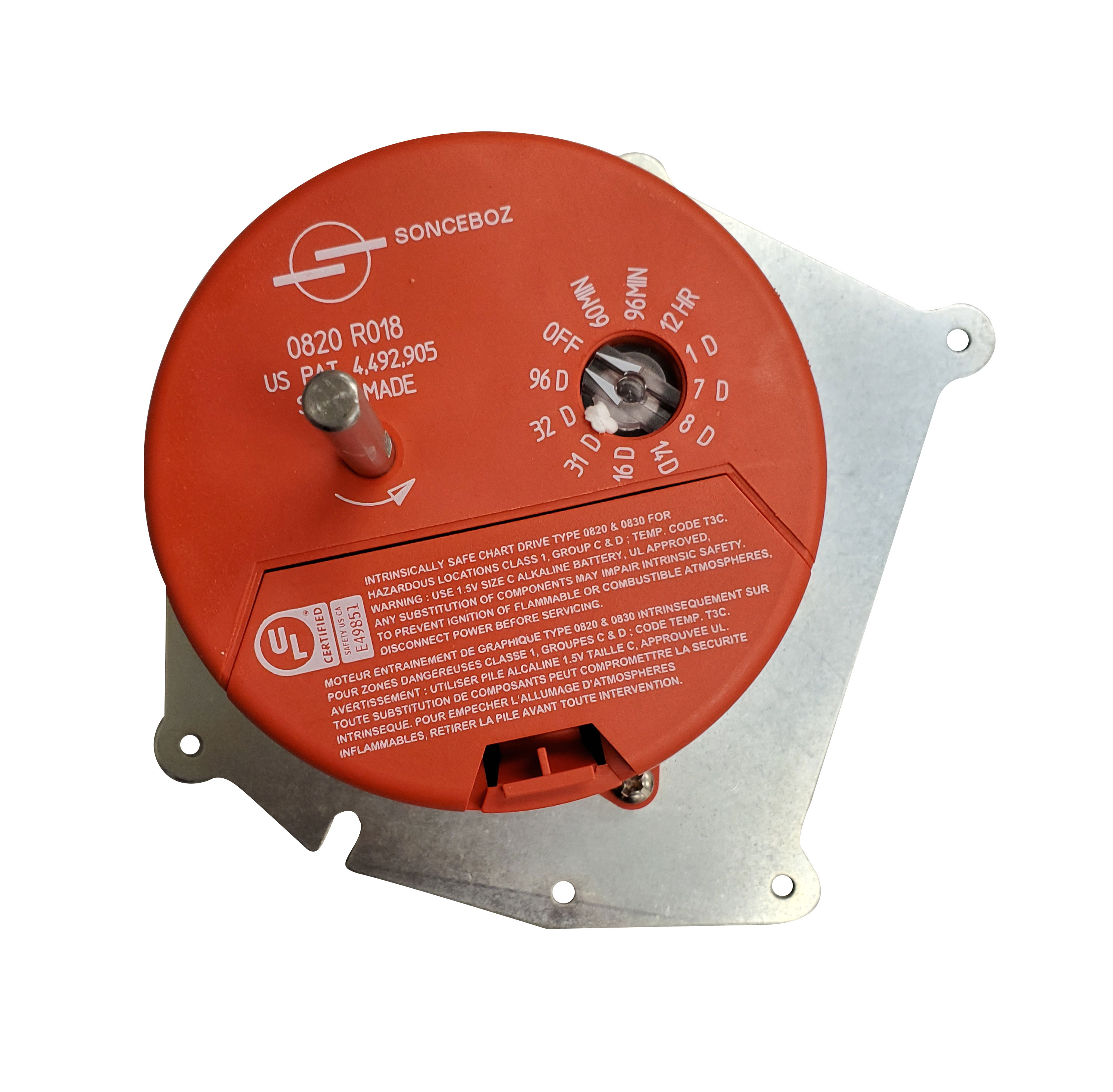 SBZ-SONCEBOZ 820R018 SONCEBOZ CHART DRIVE